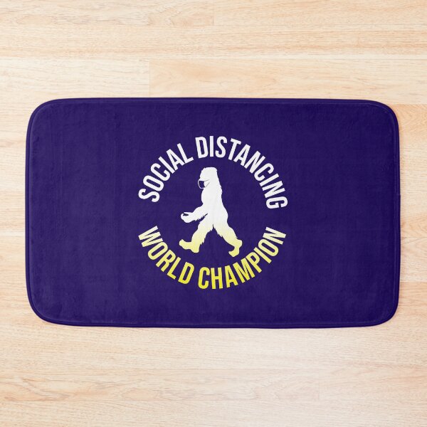 Item preview, Bigfoot Social Distancing World Champion gift for Bigfoot lovers designed and sold by BRtisticDesigns.