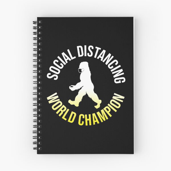 Item preview, Bigfoot Social Distancing World Champion gift for Bigfoot lovers designed and sold by BRtisticDesigns.