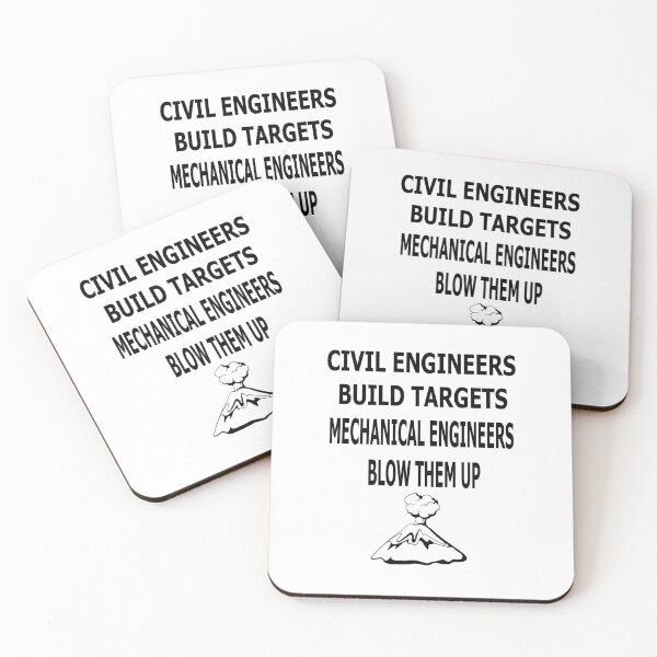 Item preview, Mechanical Engineers vs Civil Engineers designed and sold by Peace Cyebukayire.