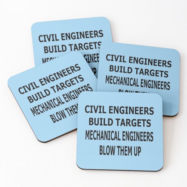 Item preview, Mechanical Engineers vs Civil Engineers designed and sold by Peace Cyebukayire.