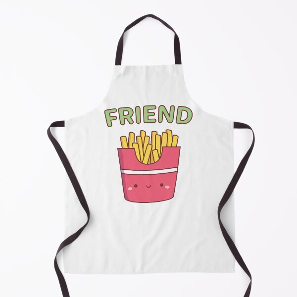 Item preview, Cute Friend Fries Best Friend Pair Doodle designed and sold by rustydoodle.