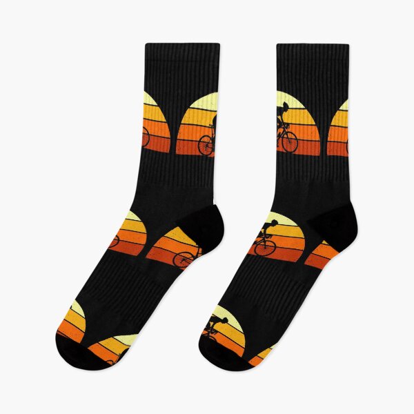 Item preview, Bicyclist Bike Riding Vintage Sunset  designed and sold by RONZk.