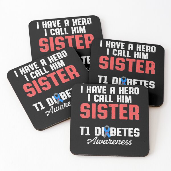 Item preview, Type 1 Diabetes Awareness Sister T1d Warrior Survivor designed and sold by melisenda.