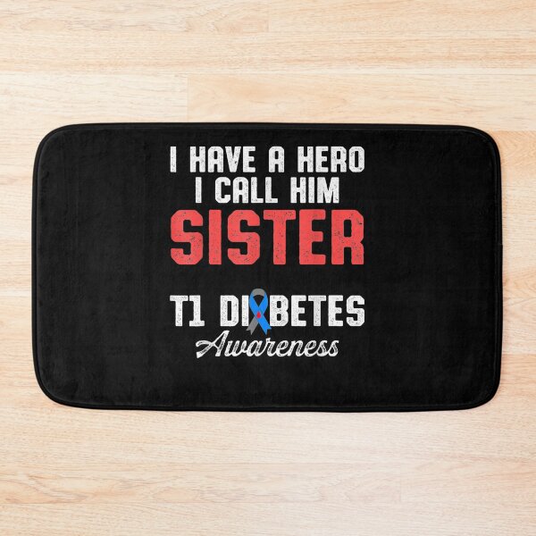 Item preview, Type 1 Diabetes Awareness Sister T1d Warrior Survivor designed and sold by melisenda.