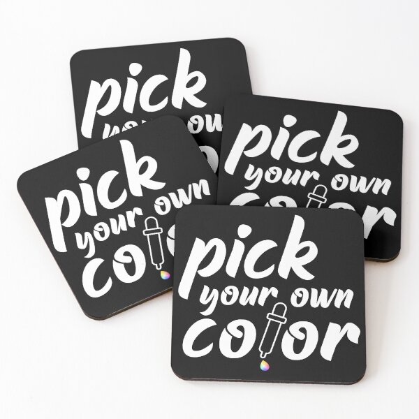 Item preview, Pick your own color typography designed and sold by JahidMunna.