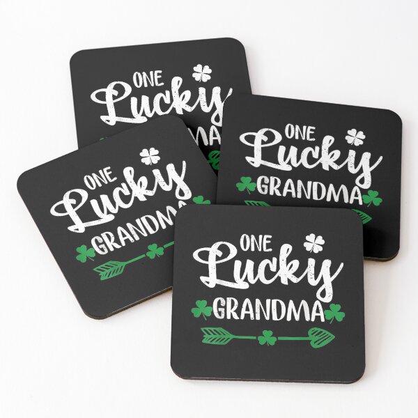 Item preview, One Lucky Grandma Shamrock Heart St Patricks Day designed and sold by melisenda.