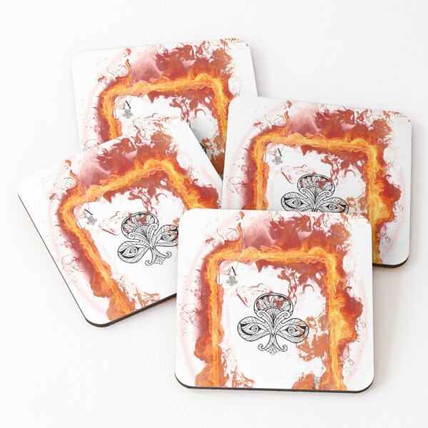 Artikelvorschau, Feuer und Spielkarte, Spielkarte und Feuer, Spielkarte, Feuer entworfen und verkauft von Debajit Kro.