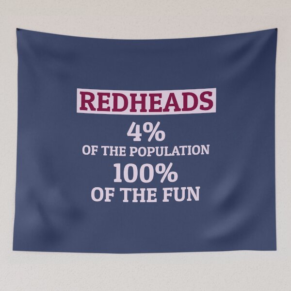 Item preview, Redhead Hair Quote Funny Humour Saying designed and sold by CuteDesigns1.