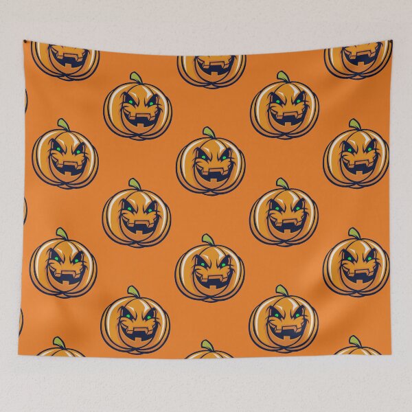 Item preview, Evil Pumpkin | Halloween Jack-o-Lantern designed and sold by SLAG-Creative.