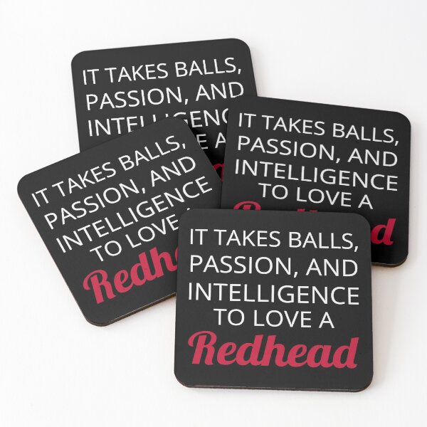 Item preview, Redhead Hair Quote Funny Humour Saying designed and sold by CuteDesigns1.