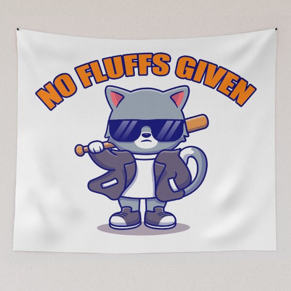 Item preview, No fluffs given designed and sold by BrokeHustler.