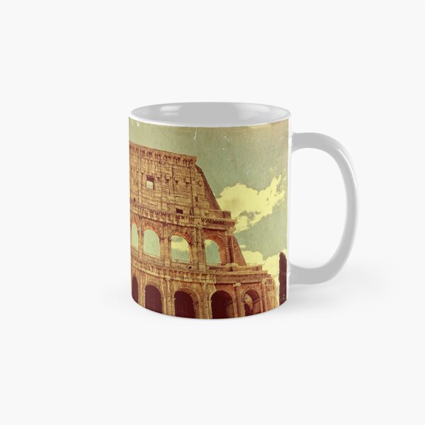 Item preview, Geometric Colosseum Rome Italy Historical Monument designed and sold by Beverly Claire Kaiya.