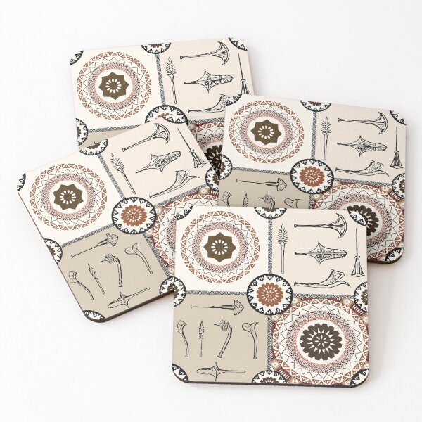 Item preview, Tukenny Pattern - Browns designed and sold by lolomastudio.