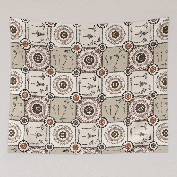 Item preview, Tukenny Pattern - Browns designed and sold by lolomastudio.