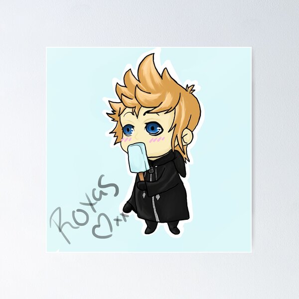 Vista previa del artículo con la obra «Chibi Roxas», diseñado y vendido por LONEzy.
