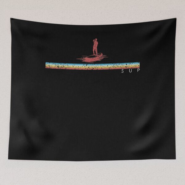 Item preview, Sup Stand Up Paddle Graphic Retro Board Vintage Style Gift designed and sold by melisenda.