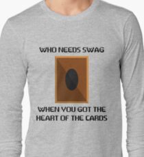 Camiseta de manga larga Corazón de las cartas