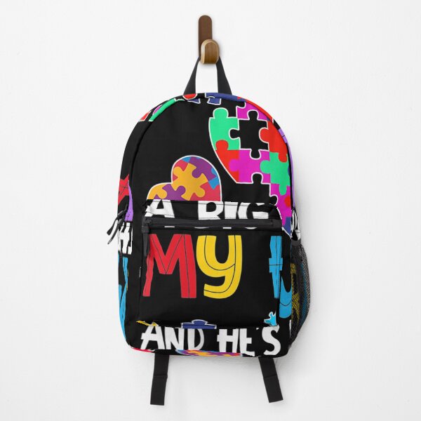 Item preview, A Big Piece Of My Heart Has Autism And He's My Brother designed and sold by melisenda.