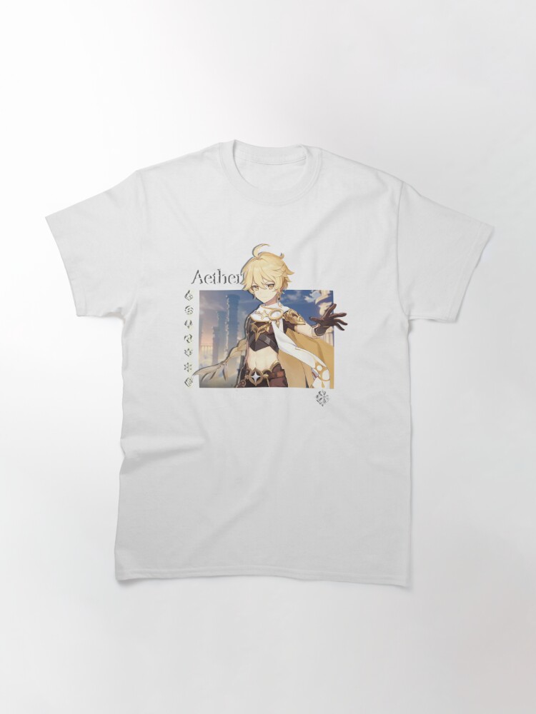 Aether - Genshin Impact  Active T-Shirt for Sale by LordAnimation