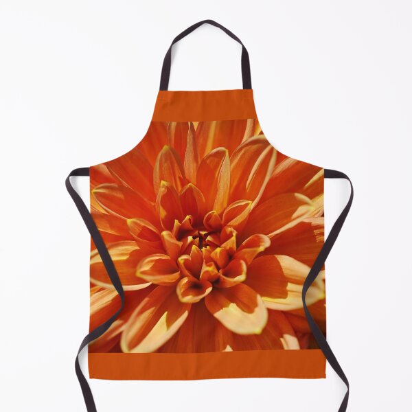 Item preview, Orange Dinner Plate Dahlia Flower designed and sold by Joy Watson - Natural Light Photography .