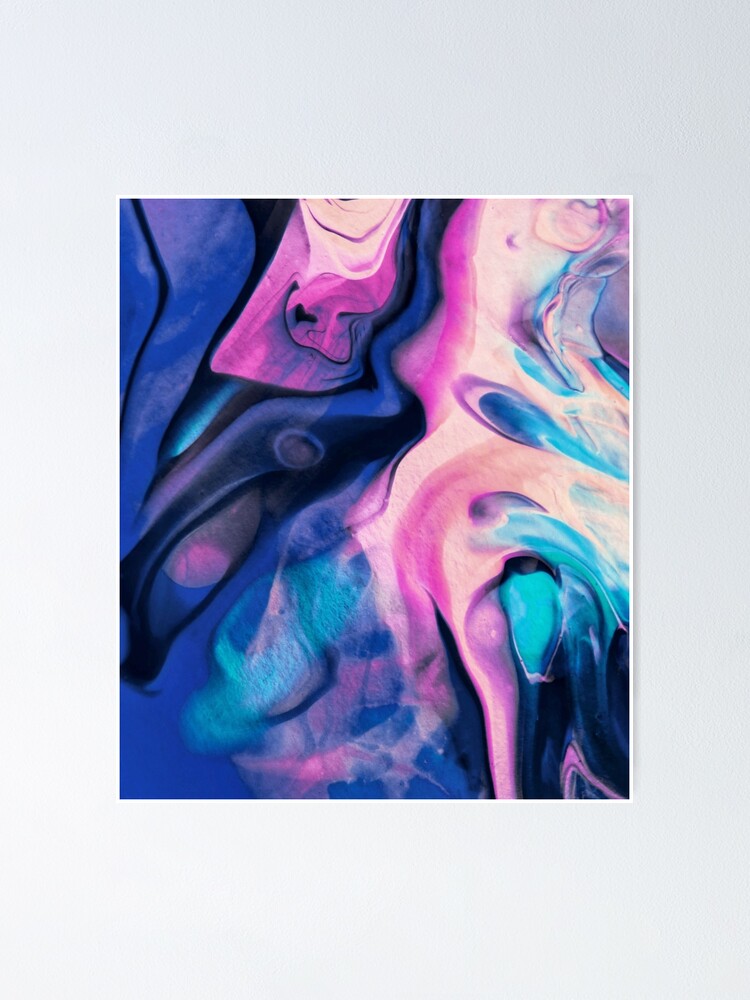 "Modern Art Colorful Abstract Painting" Poster for Sale by itorok