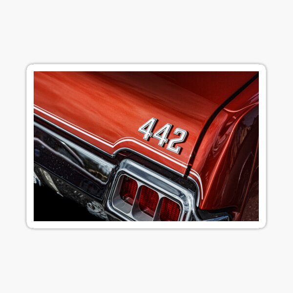 1972 Oldsmobile 442 Sticker