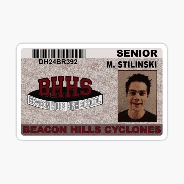 Teen Wolf TV Show Malia Tate Beacon Hills High School ID 