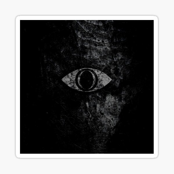 "eye Black" Sticker by jproject Redbubble