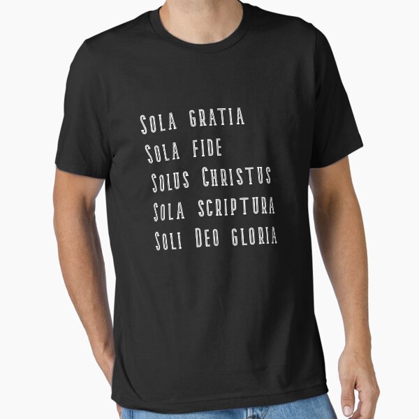 Vista previa del artículo con la obra «5 Solas | Cinco solas», diseñado y vendido por Logosdesignshop.
