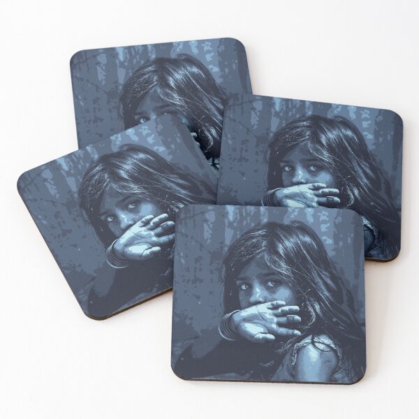 Item preview, Scared child in the dark forest designed and sold by NW-Photo-Art.