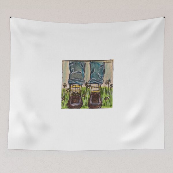 Item preview, Yellowish aesthetic watercolour drawing designed and sold by P4perpage.