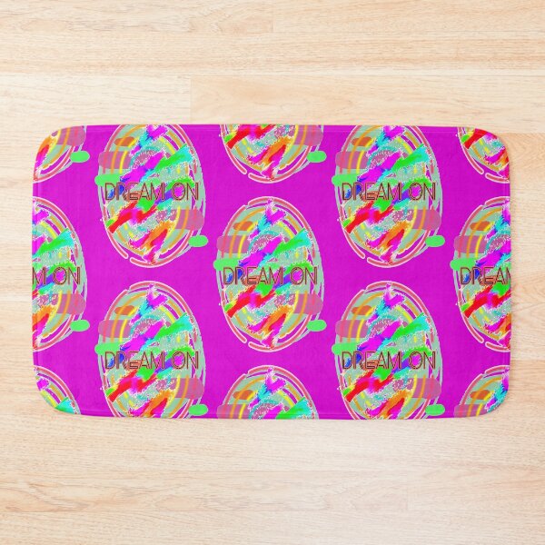 Item preview, Dream On abstract art design, Retro style Vibrant Psychedelic, Arte Abstracto designed and sold by Adri Barnard.