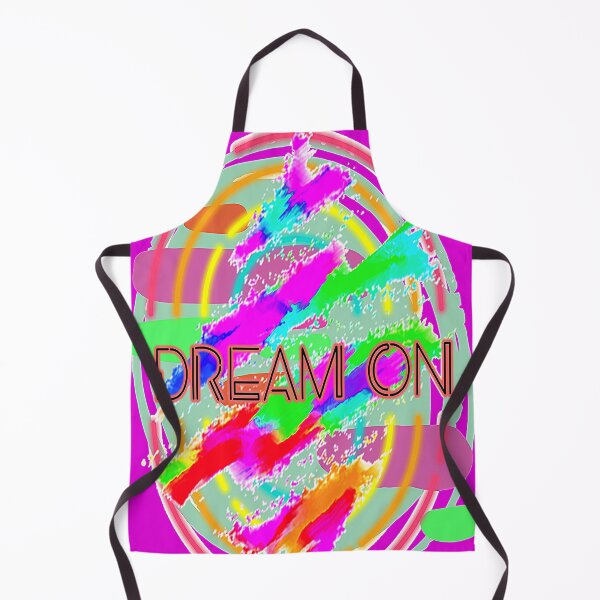 Item preview, Dream On abstract art design, Retro style Vibrant Psychedelic, Arte Abstracto designed and sold by Adri Barnard.
