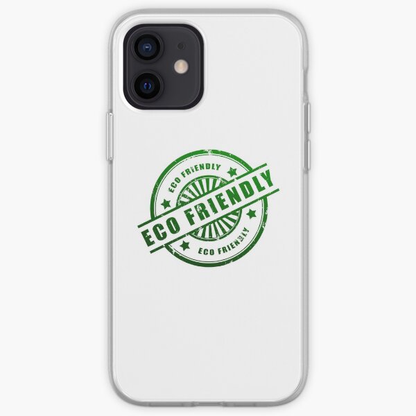 Respetuoso del medio ambiente Funda blanda para iPhone