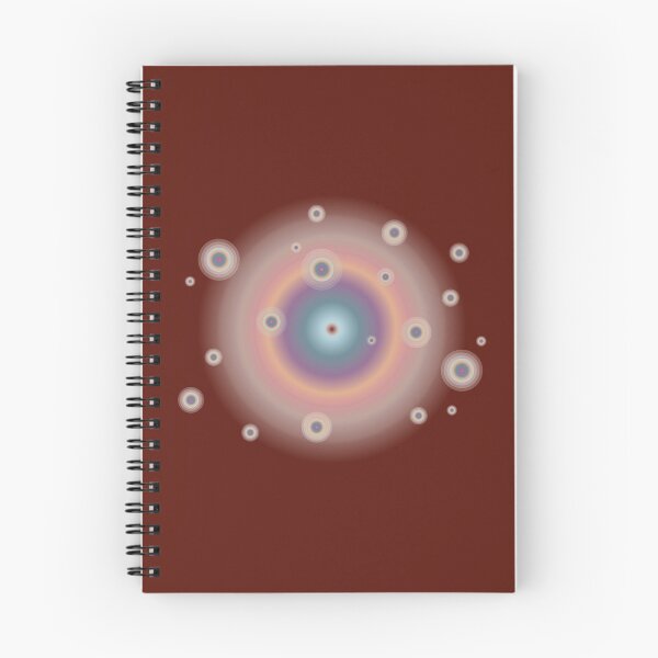 Item preview, Lost in space-Holographic colors-brown background designed and sold by CSouissi.