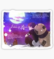 Gaara in the Light Sticker
