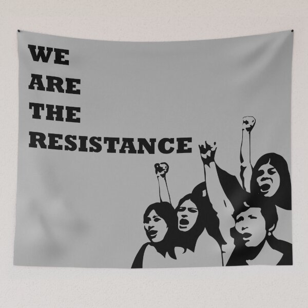 Item preview, We are the resistance 2 designed and sold by adiosmillet.