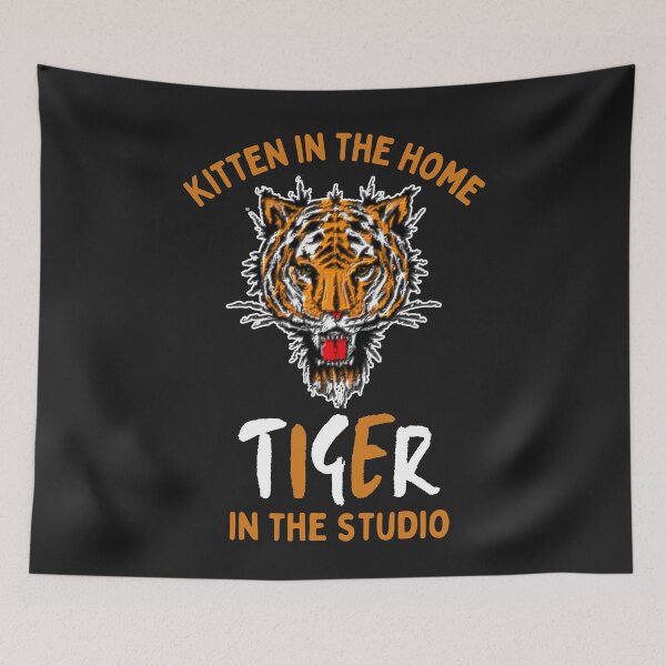 Item preview, Kitten in the Home, Tiger in the Studio Music  designed and sold by DesignsofNote.