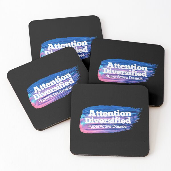 Item preview, ADHD = Attention Diversified HyperActive Desires, Paint Smudge, ADHD Awareness  designed and sold by MJDezigns.
