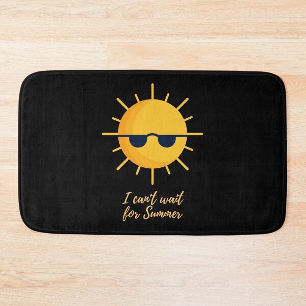 Item preview, I Can't Wait for Summer Cute Outfit Sun with Sunglasses designed and sold by Nathalie Aynié.