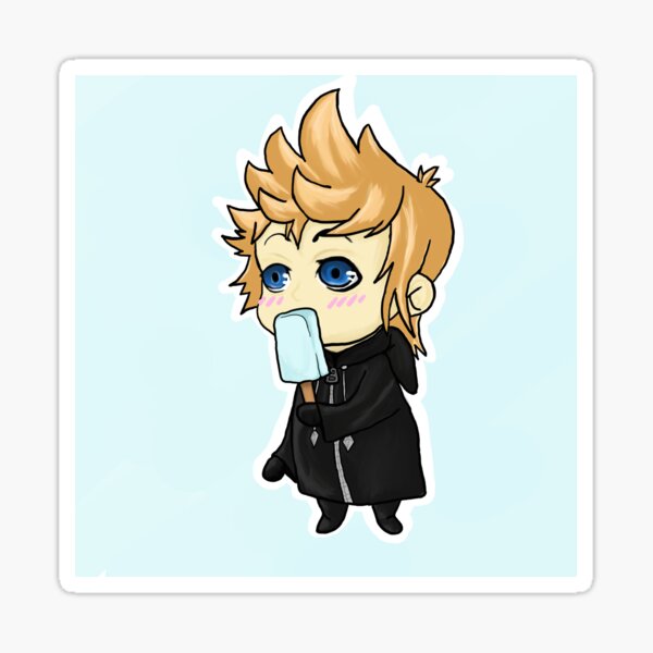 Vista previa del artículo con la obra «Chibi Roxas», diseñado y vendido por LONEzy.