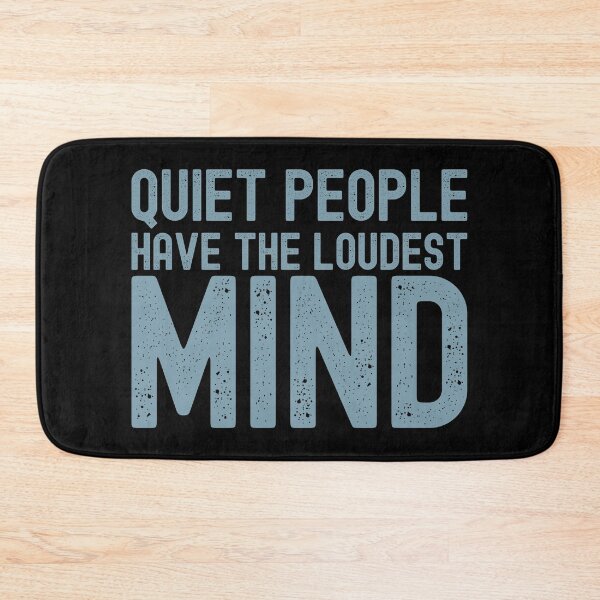 Item preview, Quiet People Have The Loudest Mind designed and sold by henrymencia.