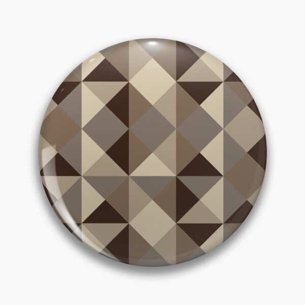 Item preview, Brown Triangles Geometric Pattern designed and sold by GeeHanz.