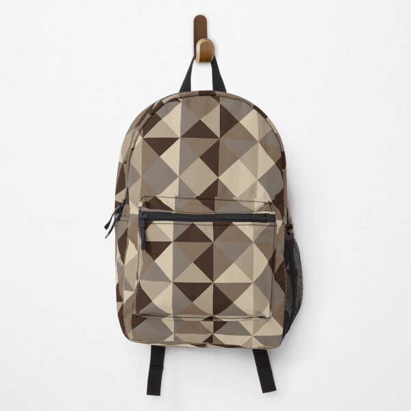 Item preview, Brown Triangles Geometric Pattern designed and sold by GeeHanz.