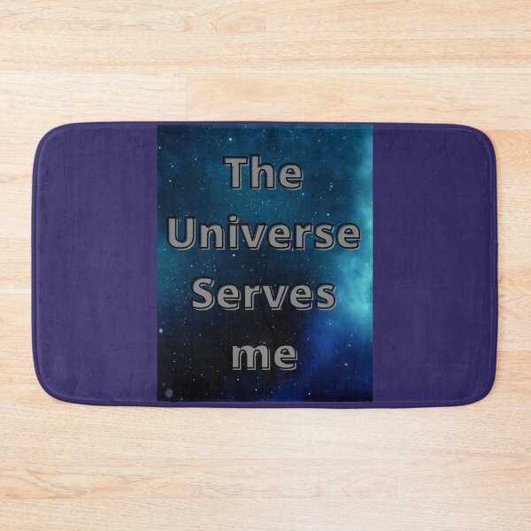 Item preview, The Universe Serves Me Blue designed and sold by RONZk.