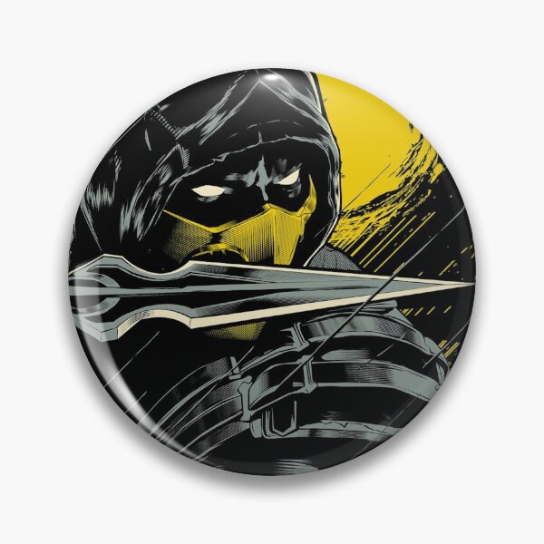 Item preview, Mortal Kombat Scorpion Serious Ninja designed and sold by Shinobi23.
