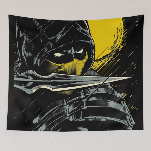Item preview, Mortal Kombat Scorpion Serious Ninja designed and sold by Shinobi23.