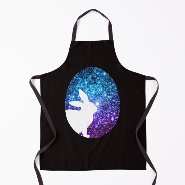 Artikelvorschau, Osterhasen-Silhouette im aquamarinen lila Ombre-Imitat-Glitter-Osterei entworfen und verkauft von Felicity-K.
