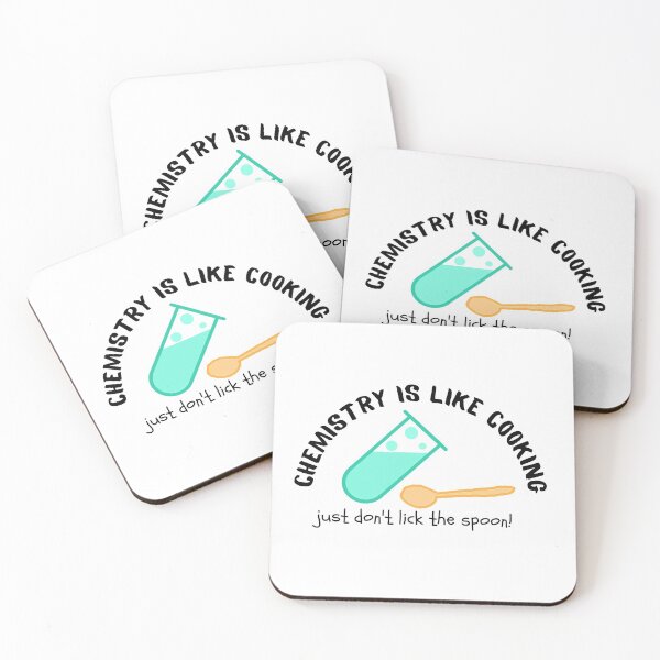 Item preview, Chemistry Is Like Cooking Just Don't Lick The Spoon designed and sold by malvellina.