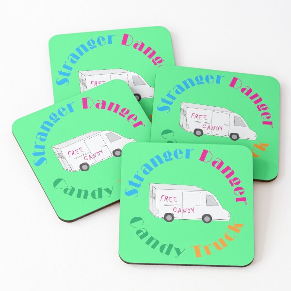 Item preview, Stranger Danger Candy Truck designed and sold by skocartwork.